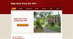 Desktop Screenshot of high-rock-farm.org