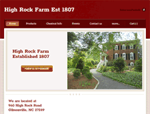 Tablet Screenshot of high-rock-farm.org